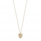 Snö of Sweden - Brooklyn Heart Halskjede i forgylt messing thumbnail