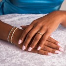 Glow by Gulldia - Farah Ring i sølv med zirkonia thumbnail