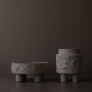 DBKD - Clay Plate på bein Ø25cm, Sand thumbnail