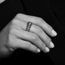 Studio by Gulldia - Belt Ring i sølv thumbnail
