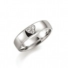 GD Forever - Giftering i hvitt gull med dia. 0,09ct WSI, 5mm thumbnail