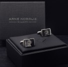 Arne Nordlie - Mansjettknapper i sølv, kan graveres thumbnail