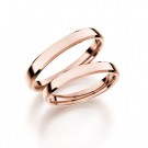 GD Forever - Giftering i rosègull, 3mm thumbnail