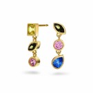 Pan Jewelry - Sparks Øredobber i forgylt sølv thumbnail