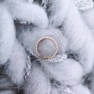 Pan Jewelry - Ring i gull flettet thumbnail