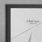 ChiCura - Ramme 50x70cm m/Glass, Svart thumbnail