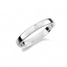 GD Forever - Giftering i hvitt gull med dia. 0,02ct WSI, 3mm thumbnail