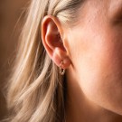 Pan Jewelry - Øredobber i to-farget gull thumbnail