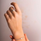 Pan Jewelry - Roma Armbånd i sølv med zirkonia thumbnail