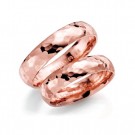 GD Forever - Giftering i rosègull, 4mm thumbnail