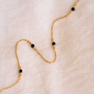Pan Jewelry - Armbånd i gull med kuler, 20cm thumbnail