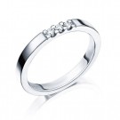 GD Forever - Giftering i hvitt gull med dia. 0,09ct WSI, 3mm thumbnail