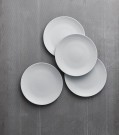 Aida - Relief Frokosttallerken Hvit 23cm, 4stk thumbnail