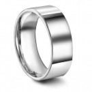 Moments by Pan Jewelry - Giftering i hvitt gull, 7mm thumbnail