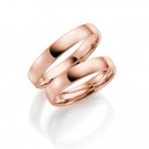 GD Forever - Giftering i rosègull, 4mm thumbnail