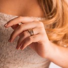 Pan Jewelry - Ring i gult- og hvitt gull thumbnail