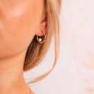 Pan Jewelry - Capri Øredobber i sølv med perle thumbnail