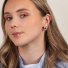 Snö of Sweden - Lydia Twist Øredobber i forsølvet messing thumbnail
