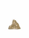 Ferm Living - Stone Candle Holder Small, Brass thumbnail