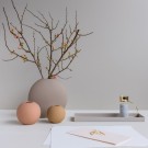 Cooee Design - Ball Vase 8cm, Peanut thumbnail