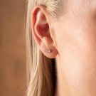 Pan Jewelry - Øredobber i hvitt gull med dia. 0,15ct WP1 thumbnail