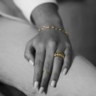 Studio by Gulldia - Belt Ring i forgylt sølv thumbnail