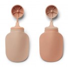 Liewood - Silvia Smoothieflasker 2pk, Rosa Mix thumbnail