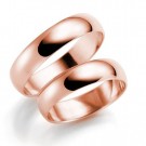 GD Forever - Giftering i rosègull, 5mm thumbnail