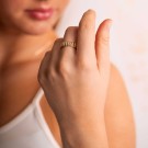 Pan Jewelry - New York Ring i forgylt sølv thumbnail