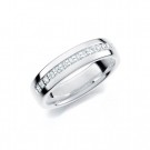 GD Forever - Giftering i hvitt gull med dia. 0,14ct WSI, 5mm thumbnail