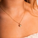 Pan Jewelry - Smykke i gult- og hvitt gull, hjerte thumbnail