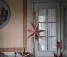 UND - Velurstjerne Rosa m/gulldekor, 60cm thumbnail