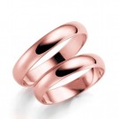 GD Forever - Giftering i rosègull, 4mm thumbnail