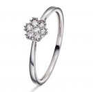 Pan Jewelry - Ring i hvitt gull med dia. 0,15ct WP1 thumbnail