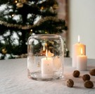 Muurla - Mummi Lyslykt 18cm, Sparkling Stars thumbnail