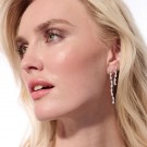 Sif Jakobs - Ellera Ovale Sette Øredobber i sølv med hvite zirkonia thumbnail