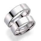 GD Forever - Giftering i hvitt gull, 6mm thumbnail