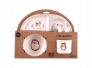 Muurla - Wood Friends Servise i melamin, 5 deler thumbnail