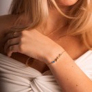 Pan Jewelry - Sparks Armbånd i forgylt sølv thumbnail