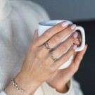 Pan Jewelry - Amsterdam Amour Ring i sølv thumbnail