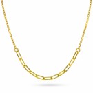 Pan Jewelry - Miami Halskjede i forgylt sølv thumbnail