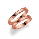 GD Forever - Giftering i rosègull, 3mm thumbnail