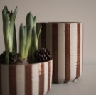 DBKD - Line Potte 14x16 cm, Stripe Nougat thumbnail