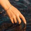 Serenity by Gulldia - Believe in Love Armbånd i sølv, Rosenkvarts thumbnail