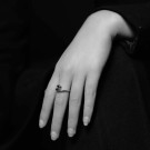Studio by Gulldia - Edge Ring i sølv, Justerbar thumbnail
