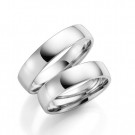 GD Forever - Giftering i hvitt gull, 5mm thumbnail