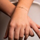 Pan Jewelry - Armbånd i forgylt sølv, Evighet thumbnail
