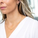 Sif Jakobs - Itri Smykke i sølv med zirkonia, 18k gullbelagt thumbnail