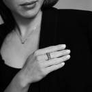 Studio by Gulldia - Belt Ring i sølv thumbnail