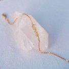 Serenity by Gulldia - Love Armbånd i sølv, Rosenkvarts thumbnail